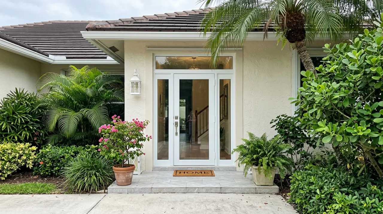 After: new impact front door