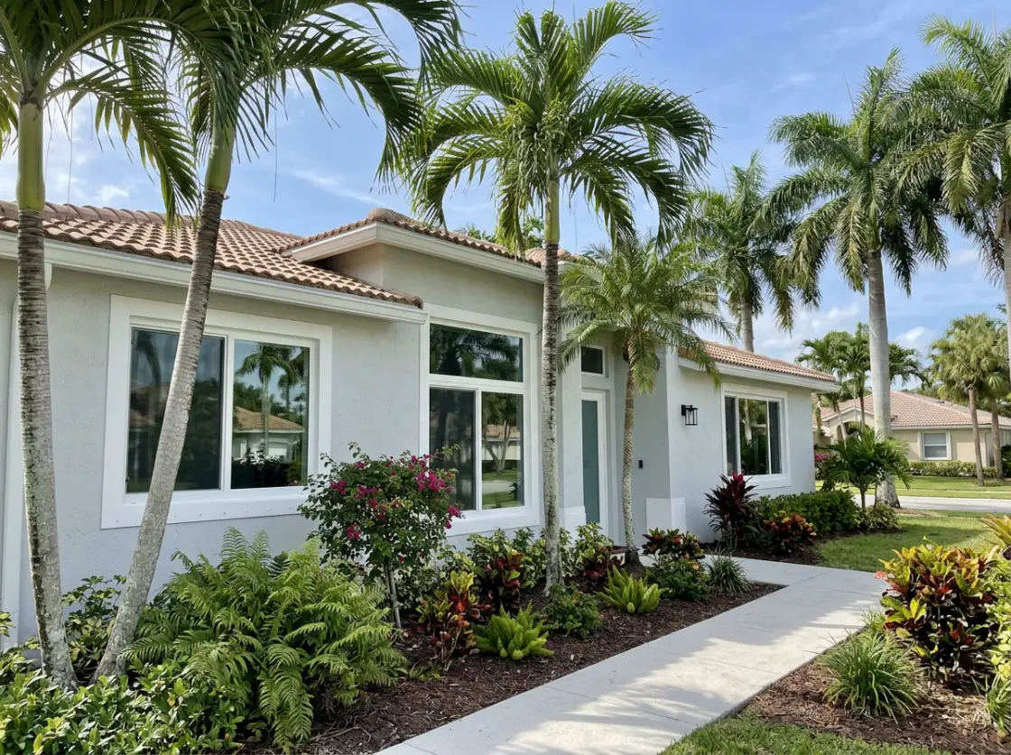 Impact windows installed on a Hollywood, FL home